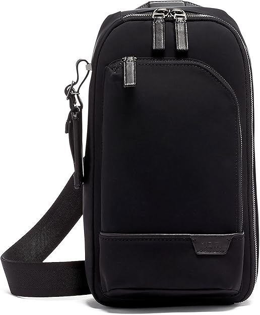 【新品級】TUMI トゥミ ハリソン ボディバッグ スリングバッグ ブラウン TUMI 最大51%☆9/14迄 正規品5年保証 トゥミ ボディバッグ